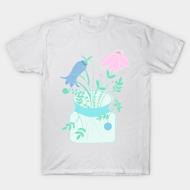 INKPOT VASE T-Shirt by aroba